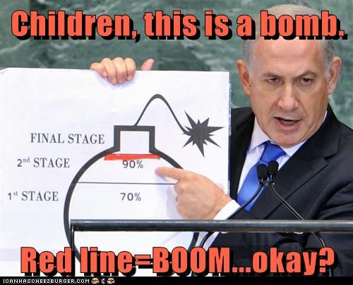 Children, this is a bomb.  Red line=BOOM...okay?