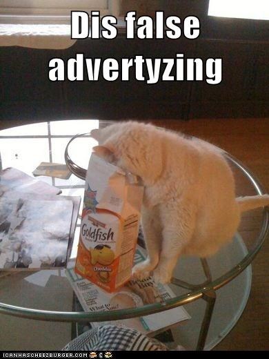 Dis false advertyzing
