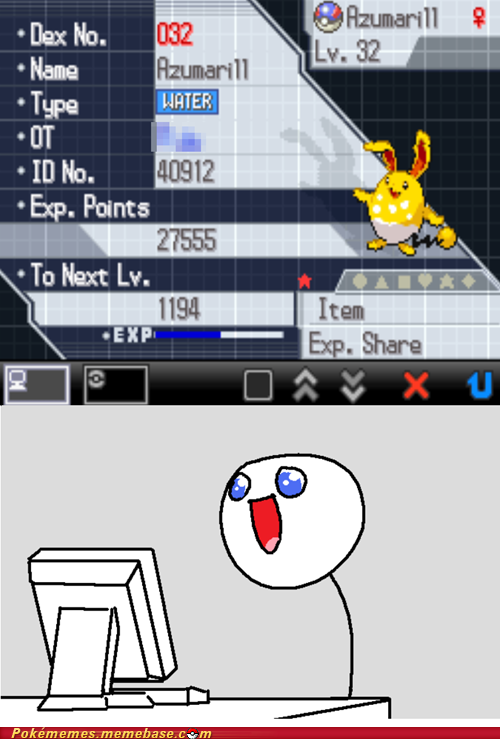 That Awesome Moment When You Get Your Favorite Shiny Pokémon