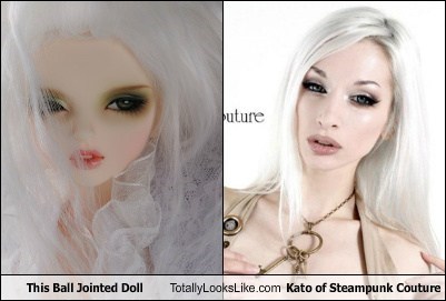 This Ball Jointed Doll Totally Looks Like Kato of Steampunk Couture