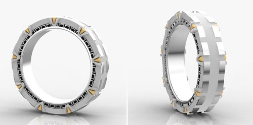 Stargate Wedding Band