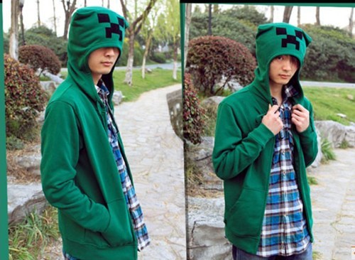 Minecraft Creeper Hoodie