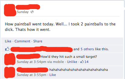 Argh, My Paintballs!