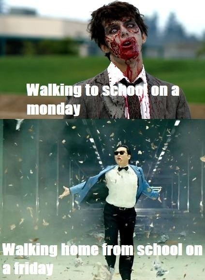Friday Gangnam Style