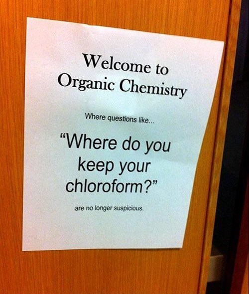 Seriously Though, Where is the Chloroform? 
