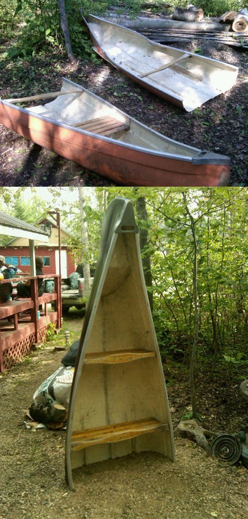 Canoe + Bookshelf = Canookshelf