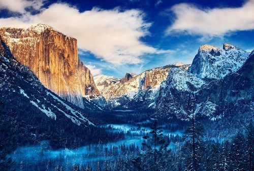 Freezing in the Yosemite Valley