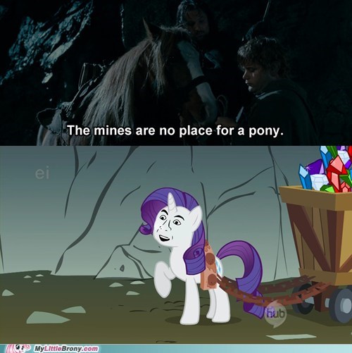 Ponies Don't Go to Moria