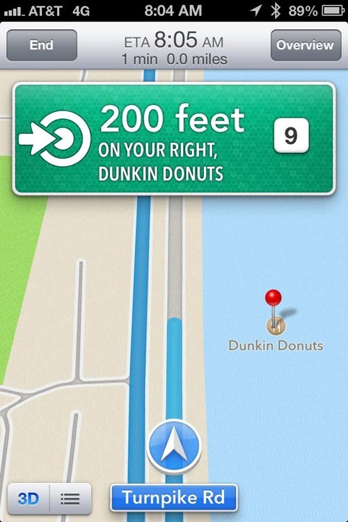 Apple Maps, Wat R U Doin'?