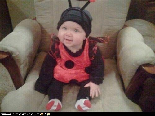 This is my Grandbaby, Mady, last Halloween. She IS the spitting (drooling) image of me at that age!