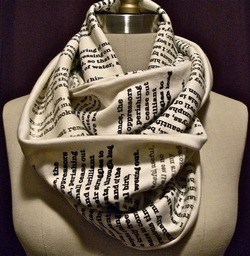Literary Scarf
