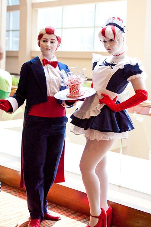 Peppermint Butler and Peppermint Maid