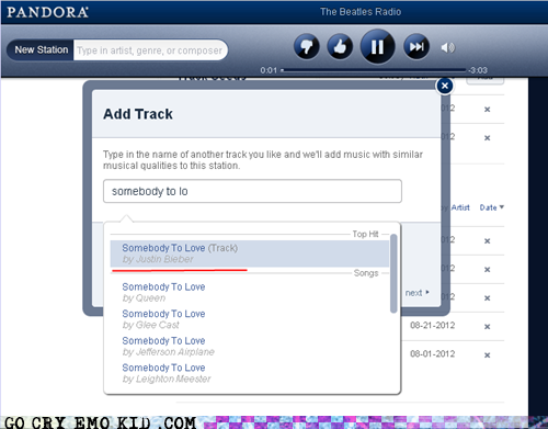 Not Quite a Match, Pandora