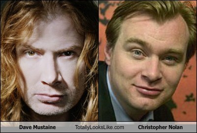 Dave Mustaine Totally Looks Like Christopher Nolan