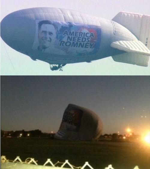 Romney Blimp Crash-And-Burn of the Day