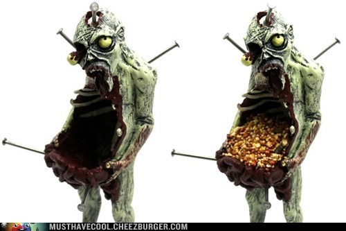 Zombie Bird Feeder