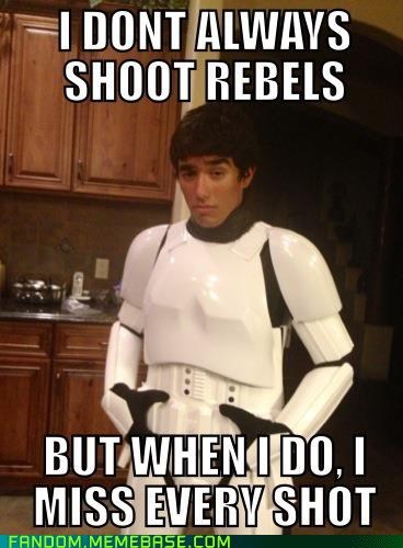 The Most Interesting Stormtrooper in the World