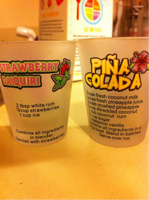 Helpful Shot Glasses