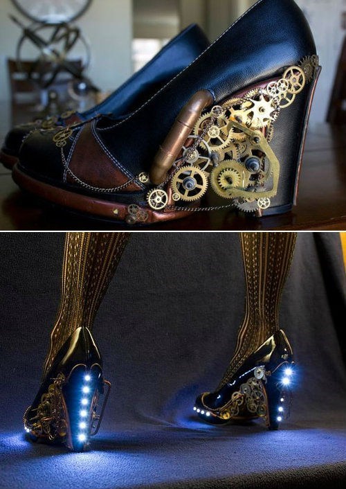 Steampunk Heels