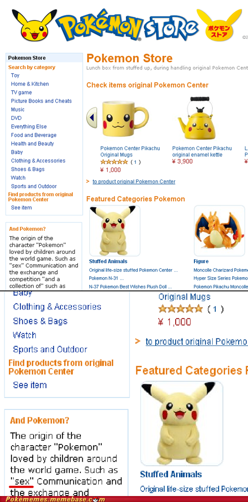 Google Translate Presents: Dafuq, Pokémon Store?