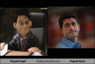 Puppet Angel Totally Looks Like Paul Ryan