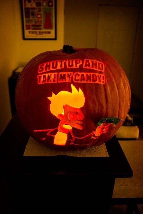 Futurama Fry-o'-Lantern