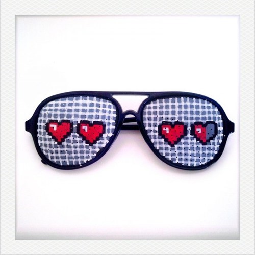 8 Bit Retro Sunglasses