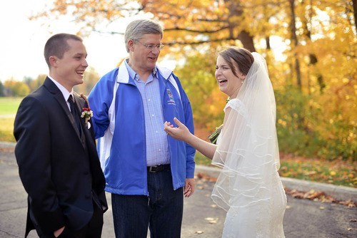 Prime Minister Photobomb