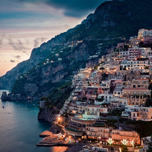 On the Hill of Positano, Italy