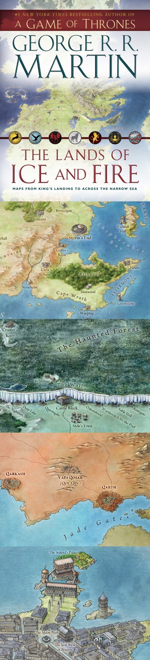 Finally, Official 'Ice And Fire' Maps of the Day