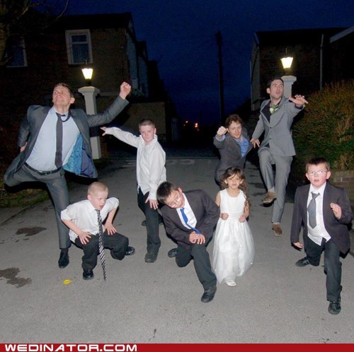 Kung Fu Fighting Wedding Kids