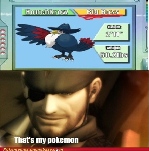 Big Boss's Pokémon