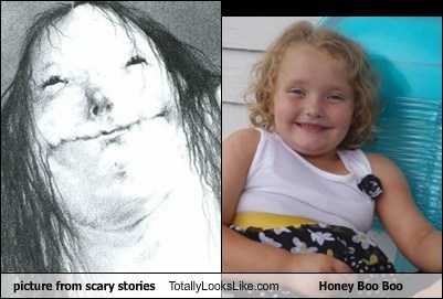 Picture from Scary Stories Book Totally Looks Like Honey Boo Boo Child
