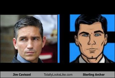 Jim Caviezel Totally Looks Like Sterling Archer