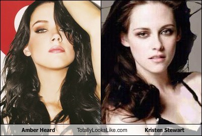 Amber Heard Totally Looks Like Kristen Stewart