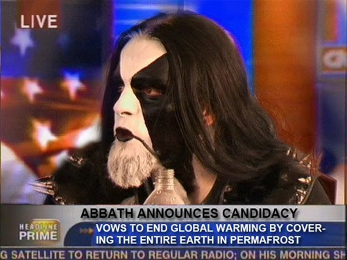Abbath, Where Do You Stand on Abortion?