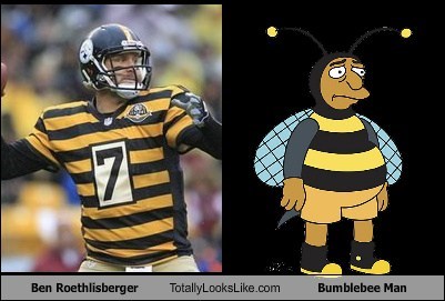 Ben Roethlisberger Totally Looks Like Bumblebee Man