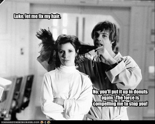Your Hair Has Turned to the Dark Side
