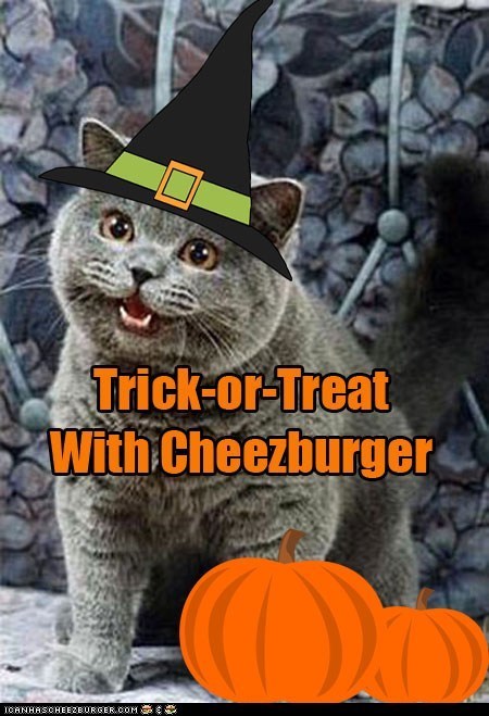 Cheezburger's Trick-or-Treating is Happening Now!