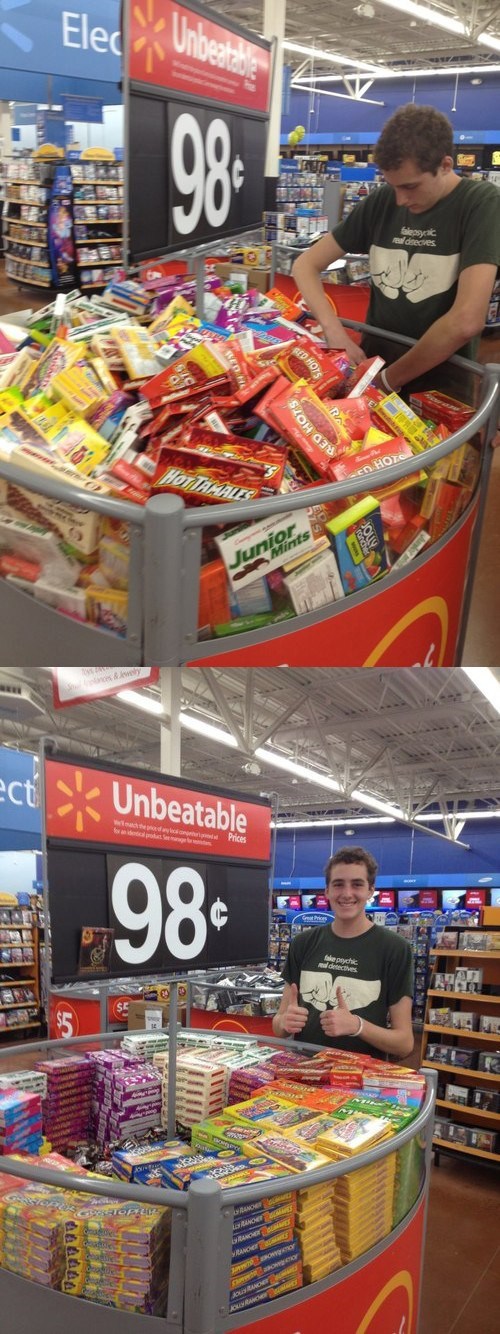 Good Guy Walmart Shopper