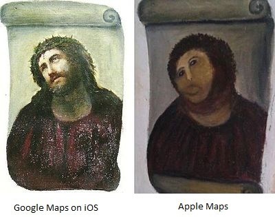 The new Apple Maps!