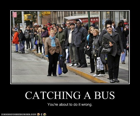 Catching a Bus