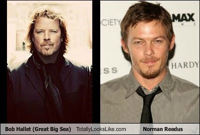 Bob Hallet (Great Big Sea) Totally Looks Like Norman Reedus