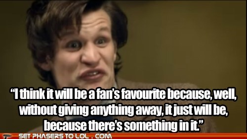 Matt Smith Tries to Explain This Season's Neil Gaiman Episode