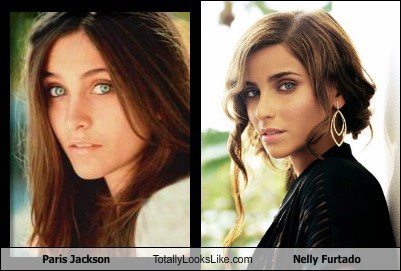 Paris Jackson Totally Looks Like Nelly Furtado