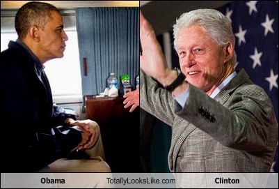 Obama Totally Looks Like Clinton