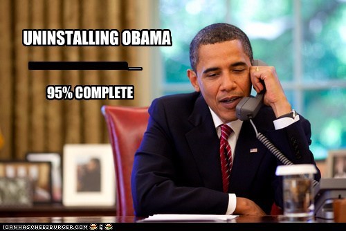 UNINSTALLING OBAMA