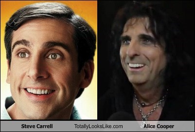 Steve Carrell Totally Looks Like Alice Cooper