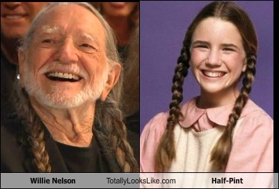 Willie Nelson Totally Looks Like Half-Pint