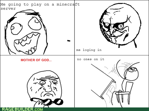 Minecraft server fail